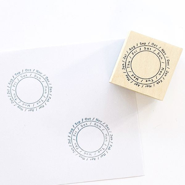 Kodomo No Kao - Planner Stamp Club - Date Circle