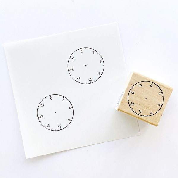 Kodomo No Kao - Planner Stamp Club - Clock