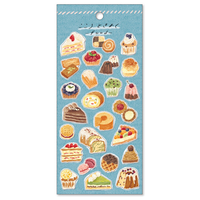 Stickers Collection of Food - Sweets - Scop