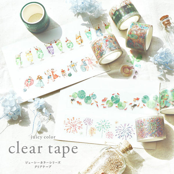 Mind Wave Washi Tape Juicy Color 30mmx3m Clear Tape