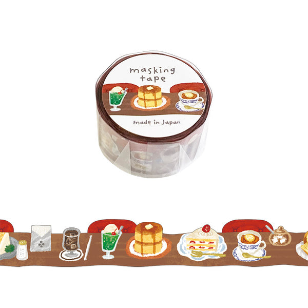 Mind Wave Washi Tape Die-Cut Traditional Café 18mmx5m