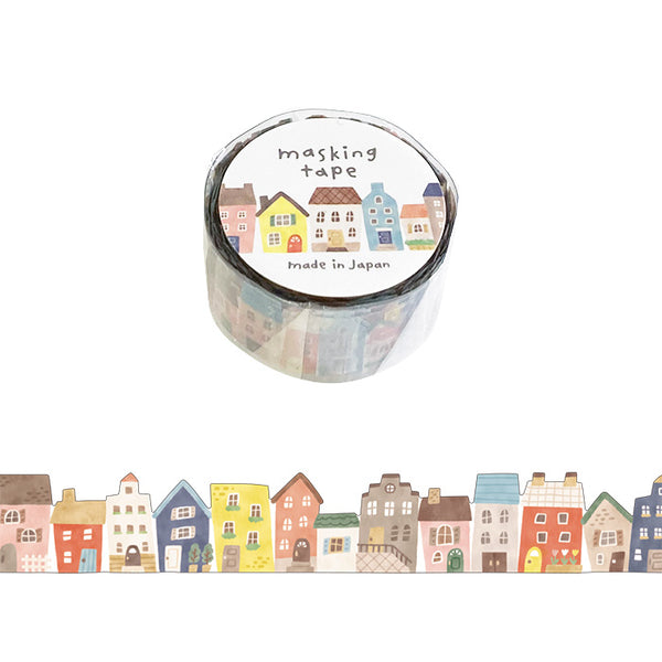 Mind Wave Washi Tape Die-Cut House 18mmx5m