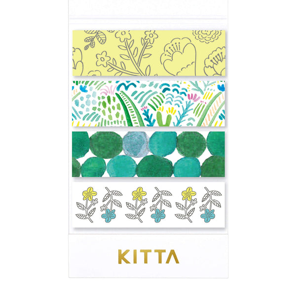 KITTA Basic Neuauflage Pflanzen Washi Tape Washi Sticker