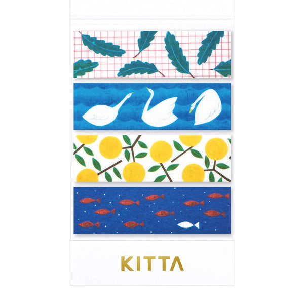 KITTA Basic Neuauflage Landschaft Washi Tape Washi Sticker