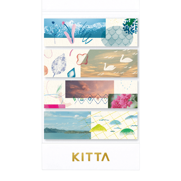 KITTA Collage Washi Tape Washi Sticker