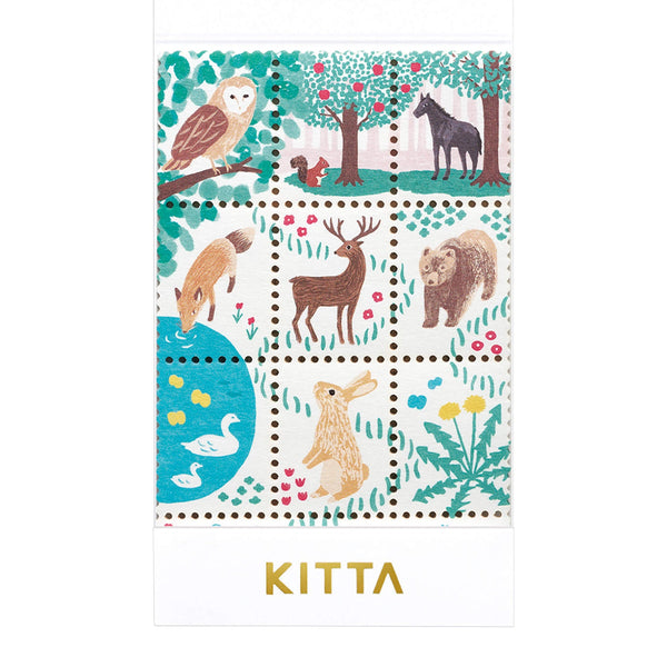 KITTA Special Animal Washi Tape Washi Sticker